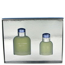 Dolce & Gabbana Light Blue Pour Homme Cologne 4.2 oz Eau De Toilette Gift Set image 2