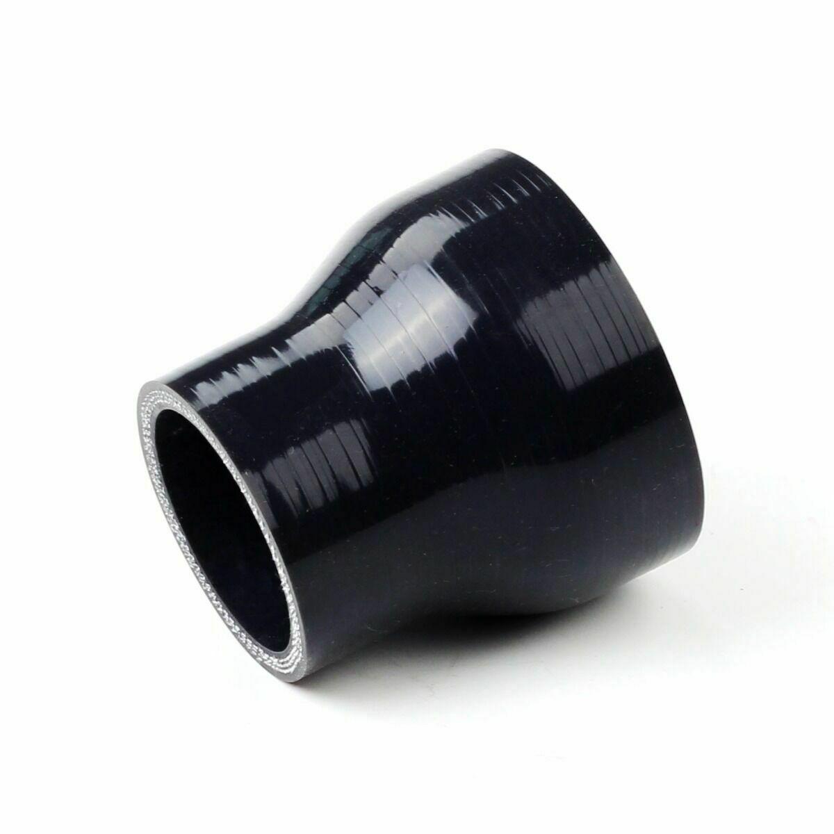 3.5/" To 2/" Straight Reducer Black Reinforced Silicone Coupler Hose Piping Intake