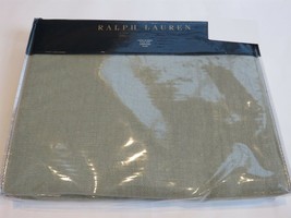Ralph Lauren Annandale Noland Green Linen Throw blanket $355 - $169.70