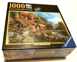 2016 Ravensburger Cottage On The Lake 1000 Pieces Premium Puzzle 27&quot; x 2... - $49.49
