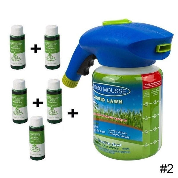 Seed Sprayer Household Seeding System Liquid Spray Seed Lawn Care Grass