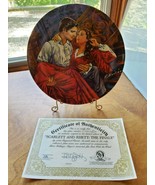 KNOWLES GTW SCARLETT &amp; RHETT THE FINALE COLLECTIBLE PLATE - $4.50