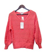 Tommy Bahama Channel Isle Cotton Size S/P V-Neck Sweater Tutti Frutti Co... - $49.45
