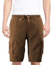 Men's Multi Pocket Drawstring Lightweight Elastic Waist Army Cargo Shorts image 2