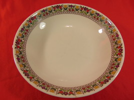 6 3/4" Coupe Cereal Bowl, From Royal Doulton, in the Fireglow TC 1080 Pattern. - $14.99