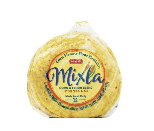 Mixla Tortilla Heb. great for burritos, mexican food. 4 pack bundle.  - $34.62