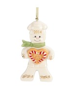 Lenox 2014 Gingerbread Man Ornament Annual Christmas Peppermint Love Bak... - $36.00