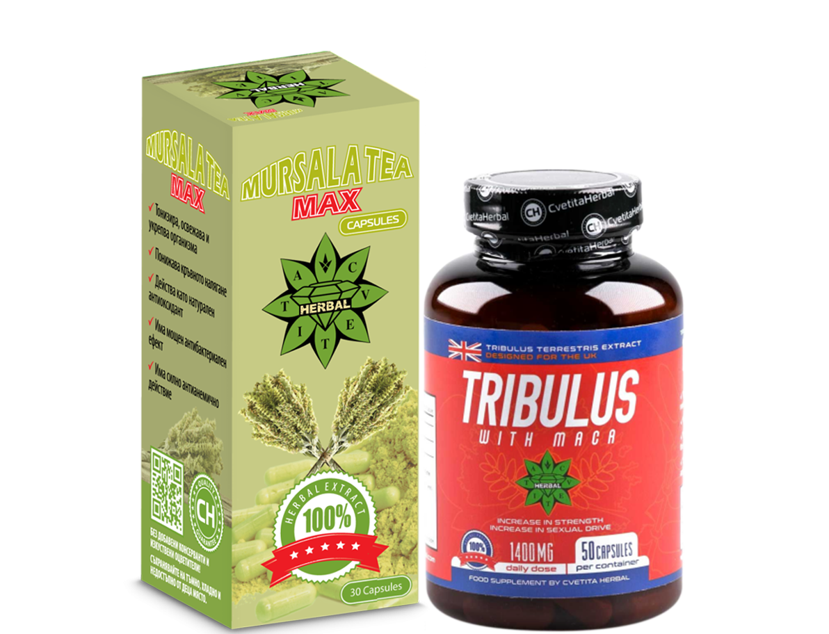 Mursala Tea + Tribulus + Maca Root Libido Muscle Recovery Energy