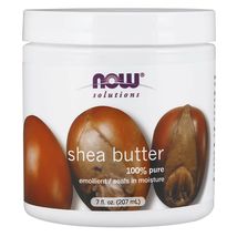 NOW FOODS 100% Natural Shea Butter 7 oz (207ml) Natural Moisturizer Made In USA - $19.99