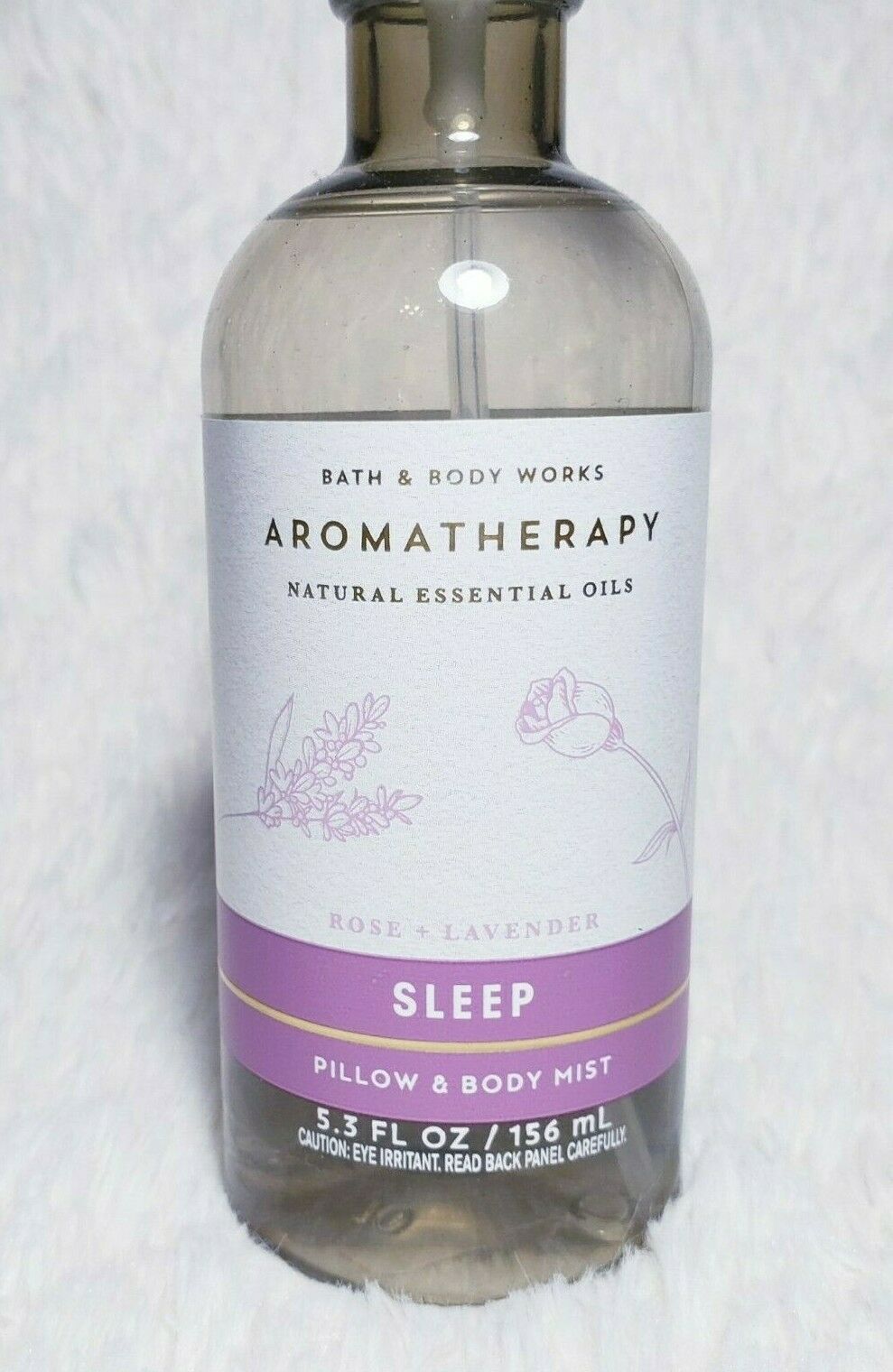 Bath & Body Works Aromatherapy ROSE LAVENDER SLEEP Pillow & Body Mist 5