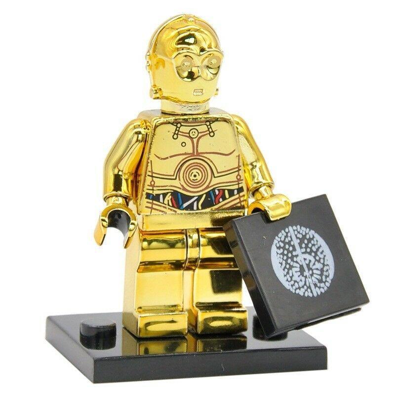 lego star wars c3po 14k gold