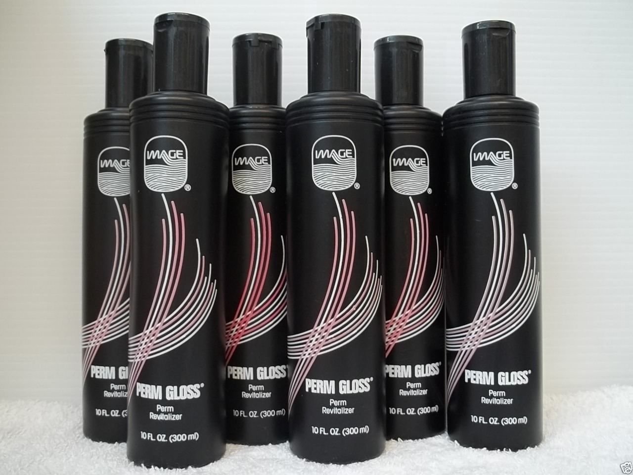 Original IMAGE PERM GLOSS Perm Revitalizer & Curl Lock 10 oz ~ LOT of 6 ...