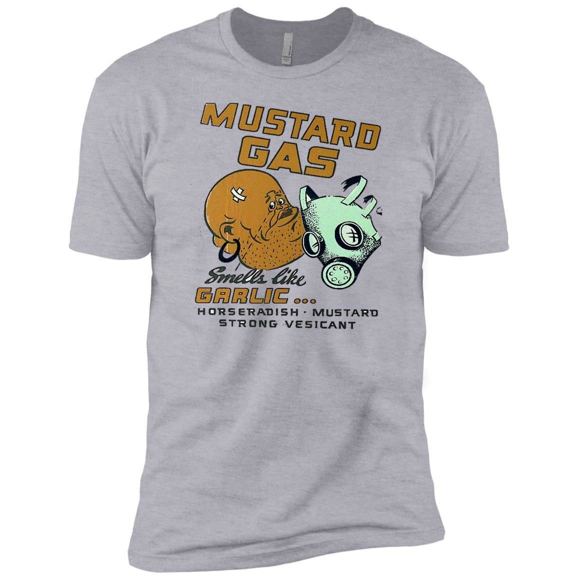 Mustard Gas Smells Like Garlic... New TShirts, Tank Tops
