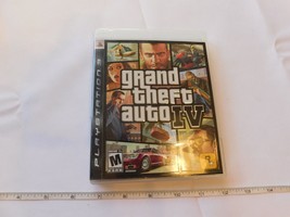 Grand Theft Auto IV PlayStation 3 PS3  2008 Rated M Mature 17+ Rock Star Games - $15.43