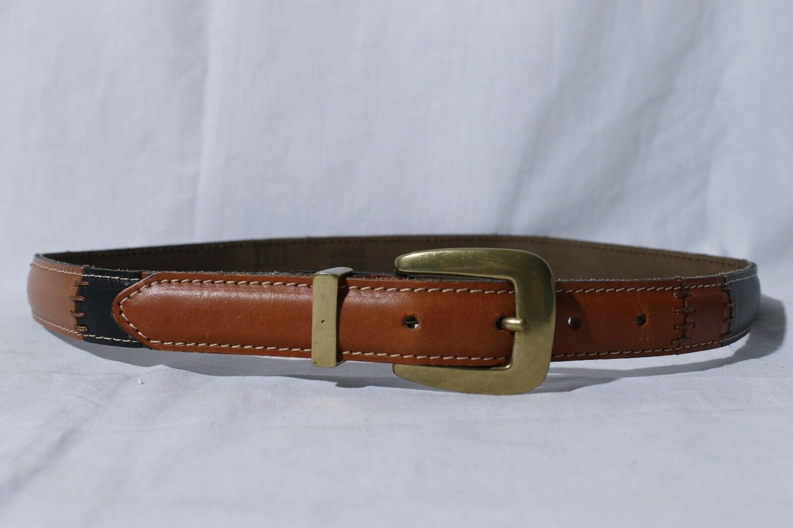 Fossil Women's Brown Patchwork Genuine 
