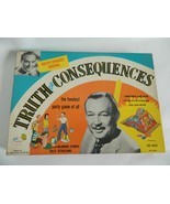 Vintage 1955 Truth or Consequences Board Game by Gabriel - $39.99