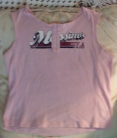 girls tank top mossimo div. A athletics pink size girls large  - $17.69