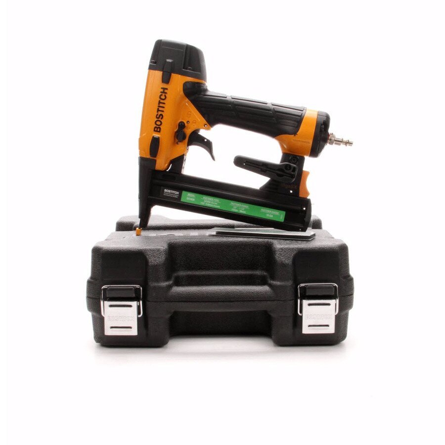 Bostitch 18Gauge 7/32in Narrow Crown Finish Pneumatic Stapler Air