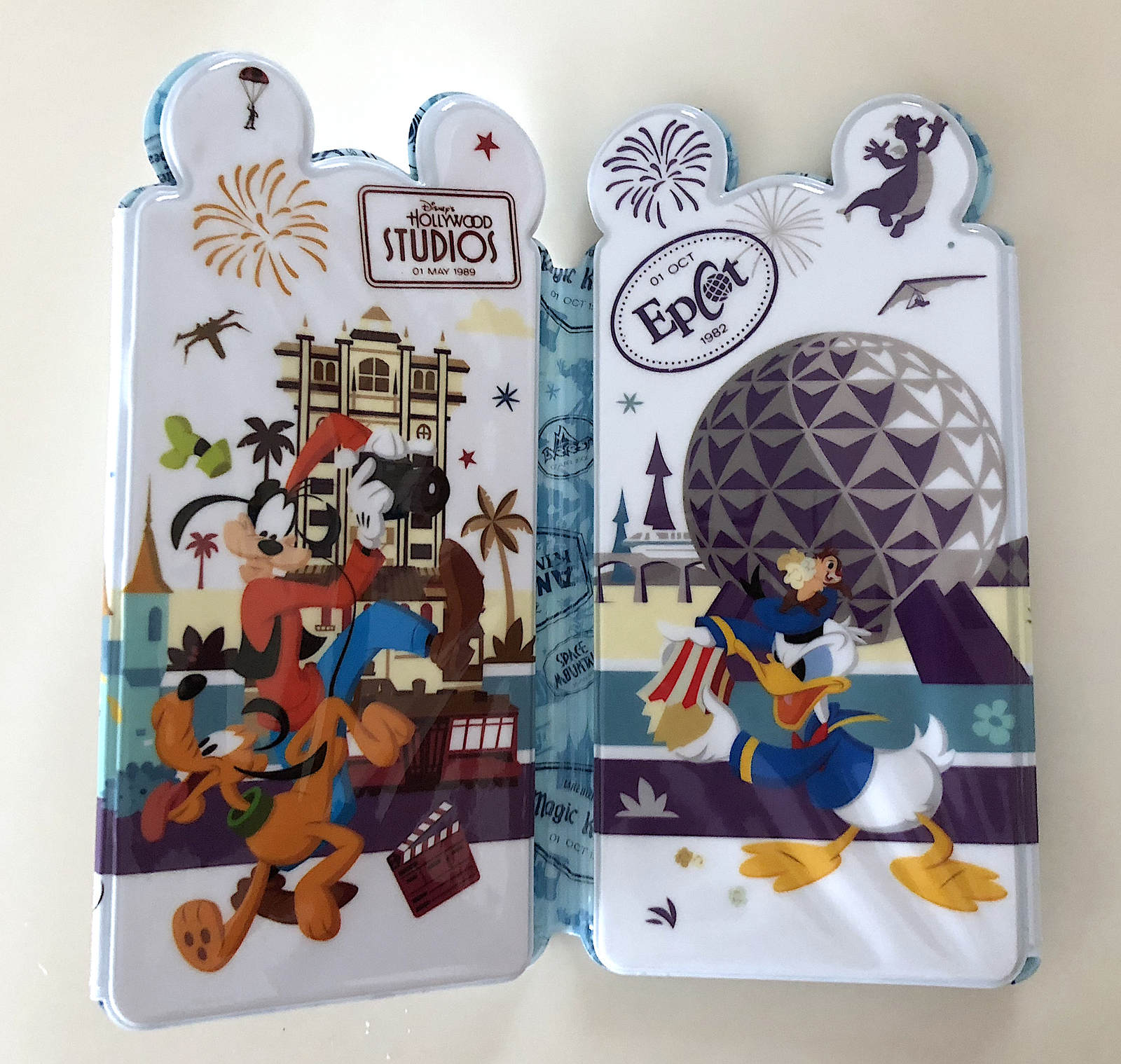 Walt Disney World Four Parks Pressed Penny Book Coin Holder Collection