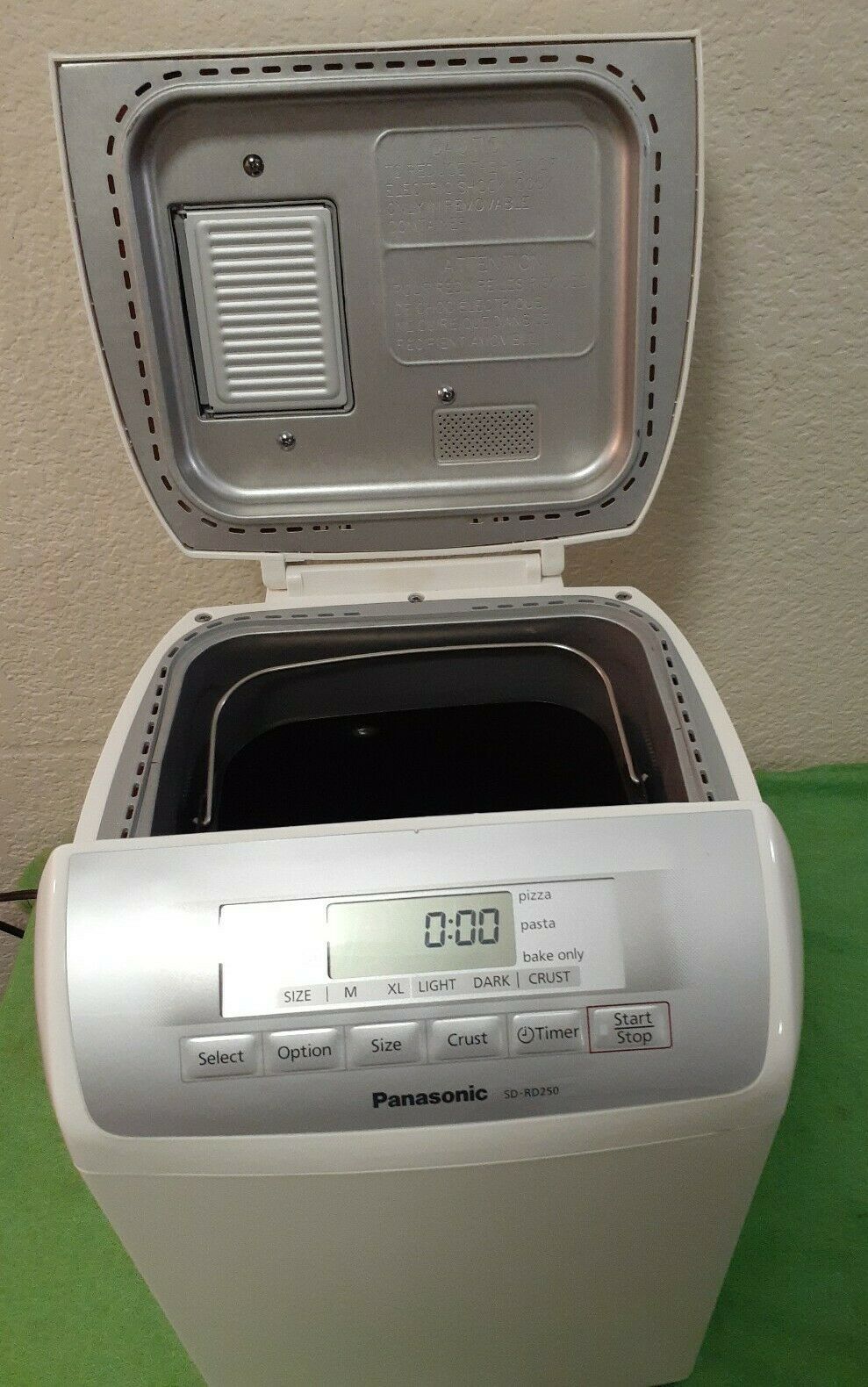 Panasonic Bread Maker Machine SDRD250 Programmable Scratch Resistant 6