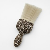 Repousse Clothes Brush Sterling Silver Handle - $286.11