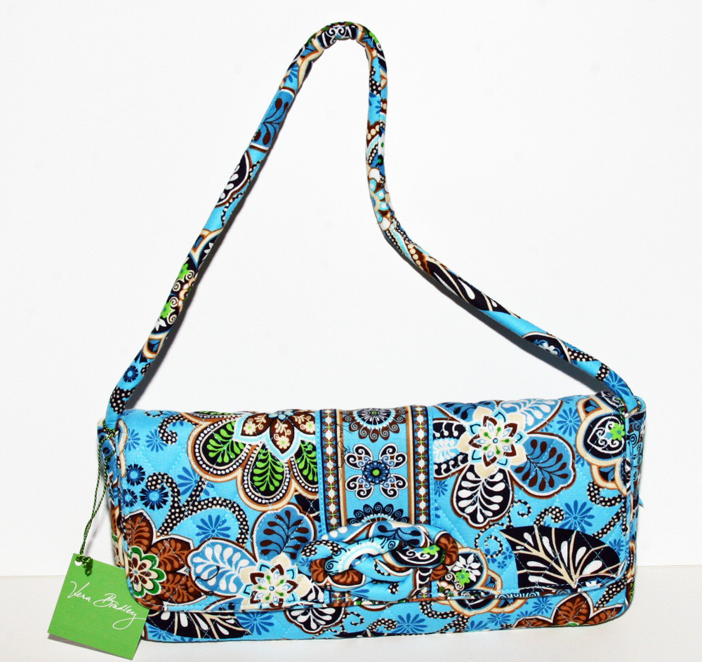 Vera Bradley Clutch Purse Handbag Bali Blue Knot Just A Clutch ...