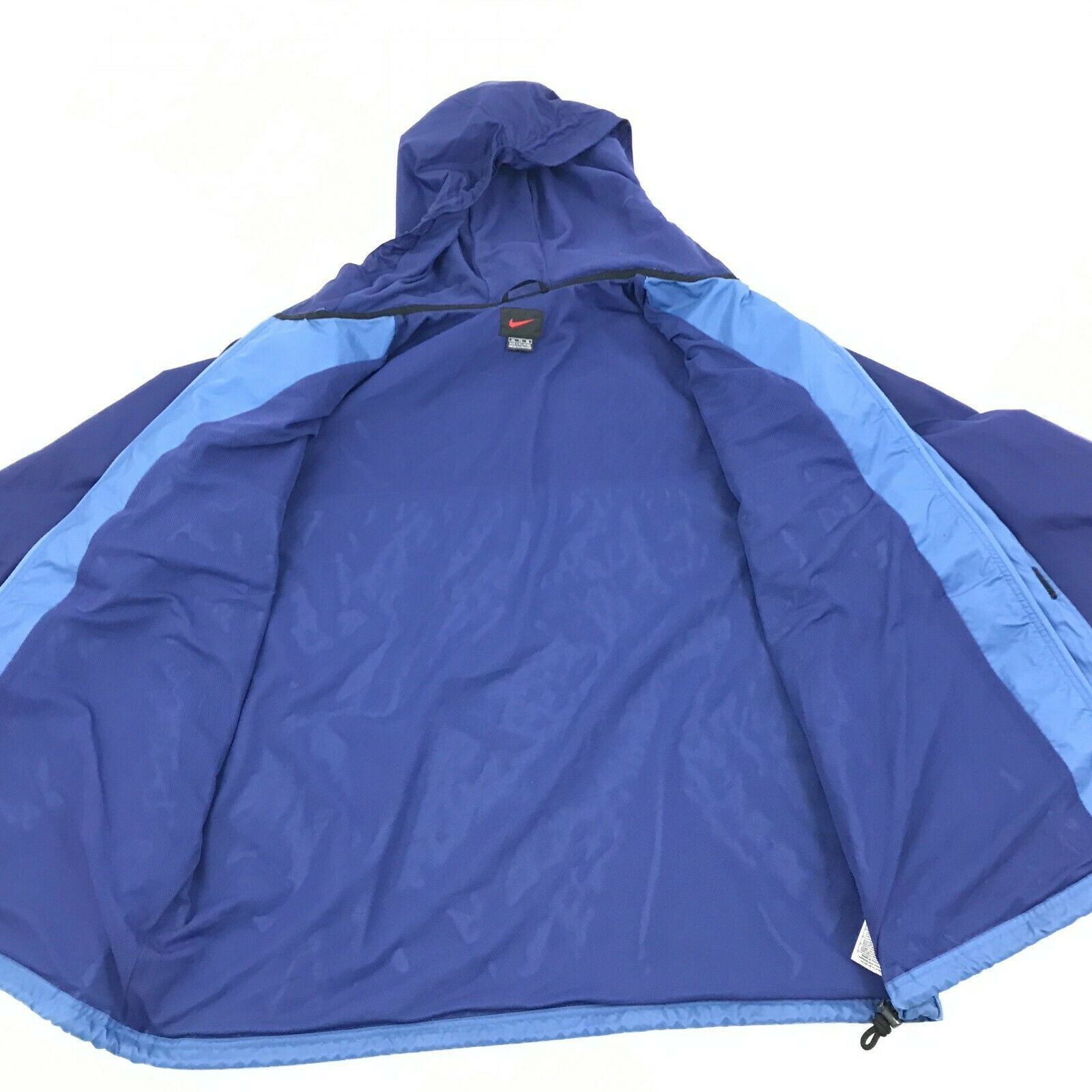 VINTAGE NIKE Soft Shell Jacket Mens Size 2XL 2X Baggy Fit Mesh Lined