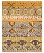EORC IE15MU8X10 Hand-Tufted Wool Nargess Rug, 7&#39;9 x 9&#39;9, Yellow - $638.55