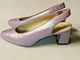 Womens Naturalizer Slingback Sandals Shoes Manor Mauve Size 7.5 M Purple - $13.45