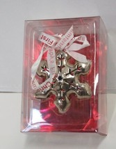 Roman 36772 Babys First Christmas Snowflake Ornament Color Silver - $10.99