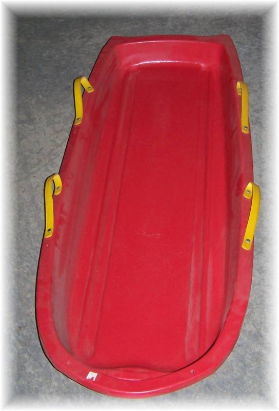 Coleco Plastic Sled Toboggan Vintage Kids Saucer Snow Other