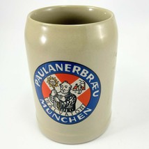 Paulanerbraeu Munchen Salvator German Mug Beer Cup Germany Stoneware Ste... - £13.95 GBP