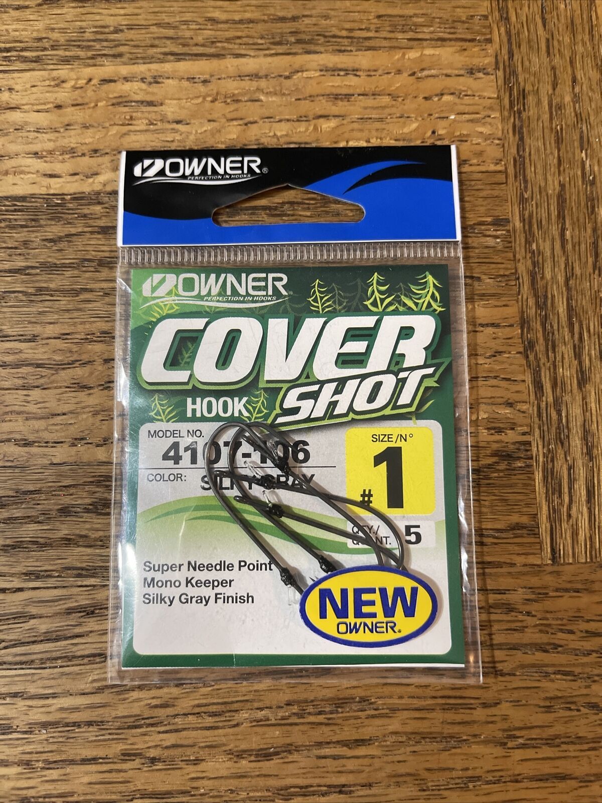 Owner Cover Shot Hook Size 1 Hooks