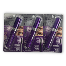 3 Pack Covergirl Simply Ageless Lash Plumping Mascara #115 Dark Brown - $14.84