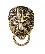 Stunning Vintage Look Gold plated Retro Lion KING Celebrity Brooch Broac... - $18.14
