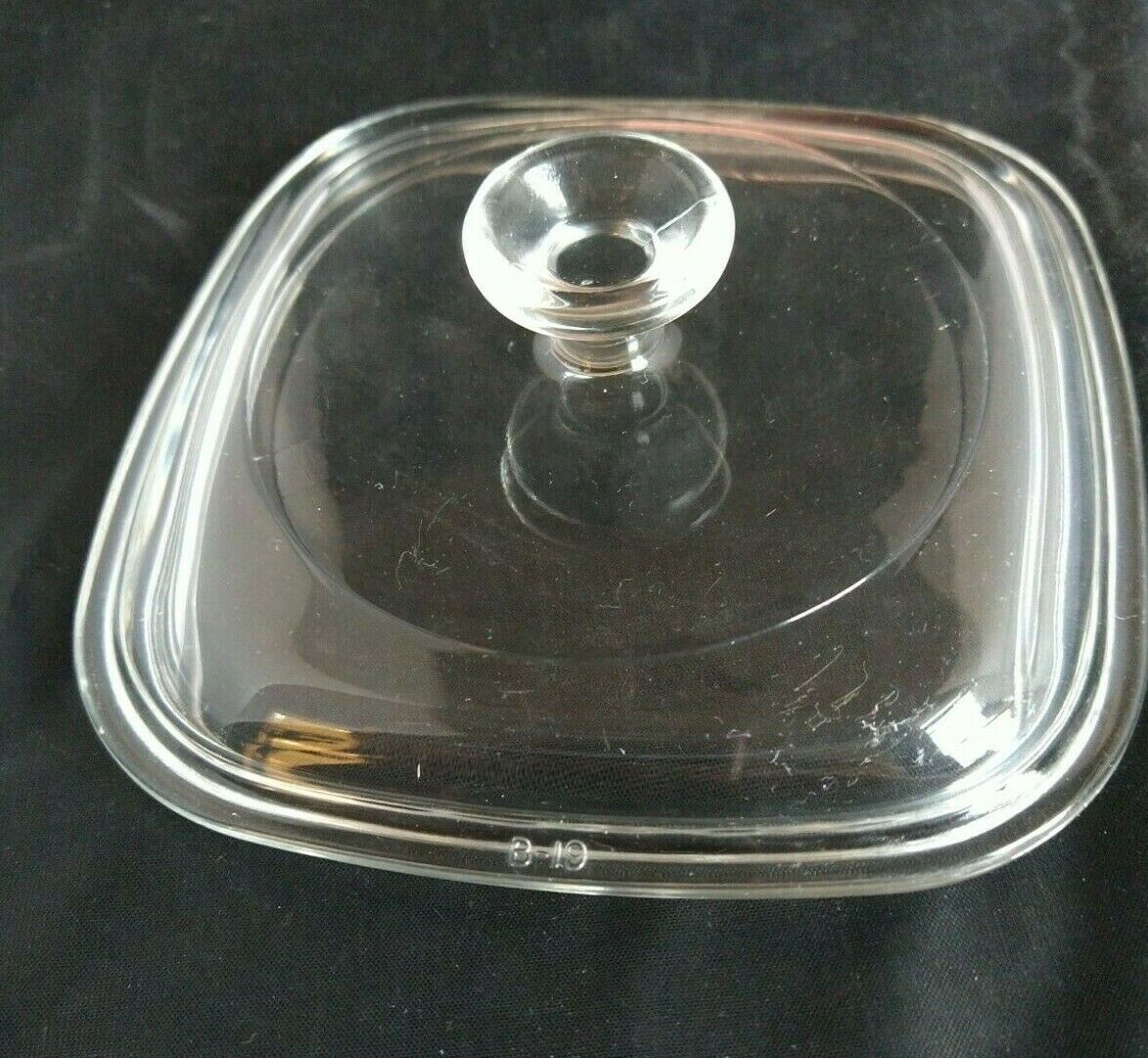 RARE Corning Ware Replacement Petite GLASS Lid Pyrex P41-GC Hard To ...