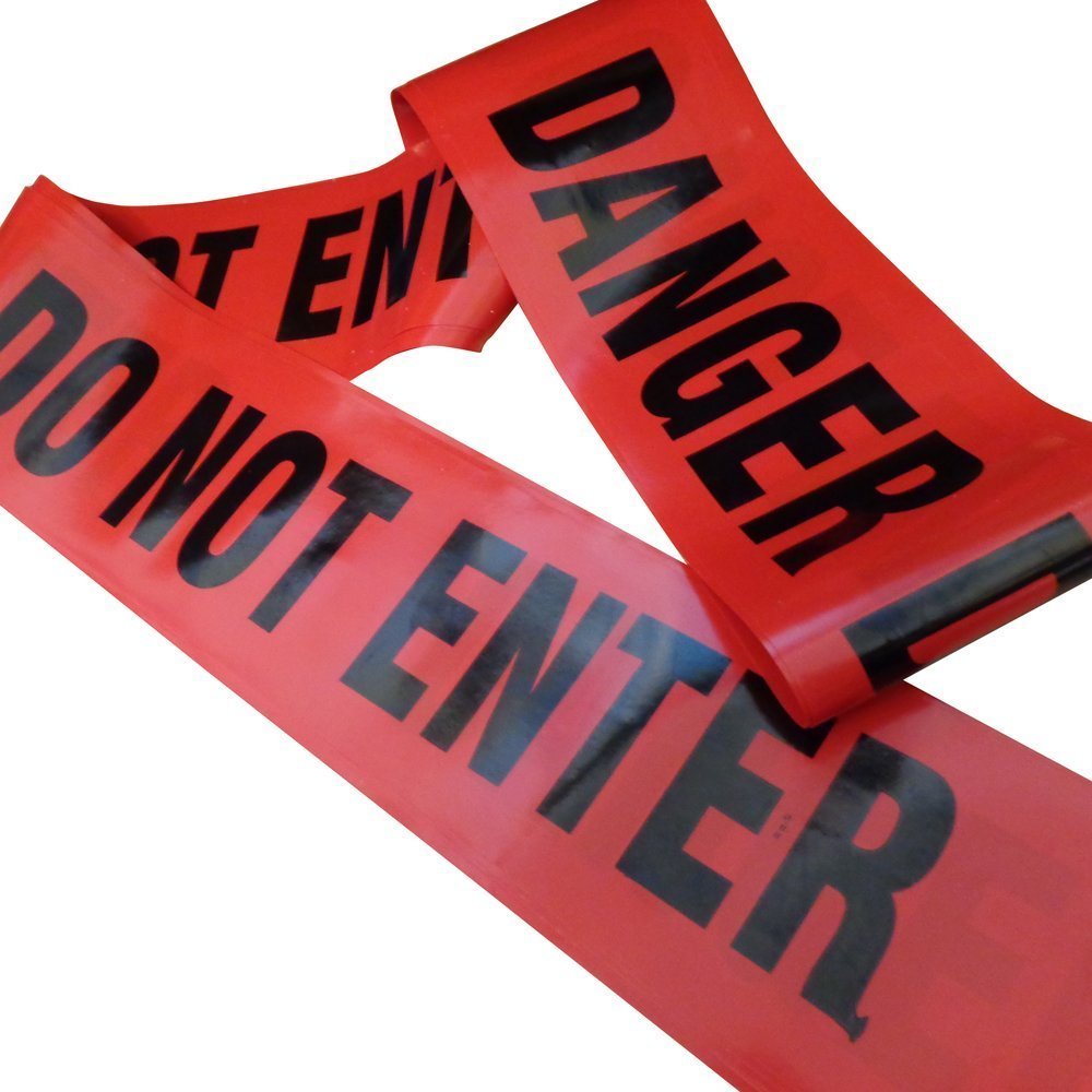 Danger Do Not Enter Novelty Barrier Tape (x20m) Other