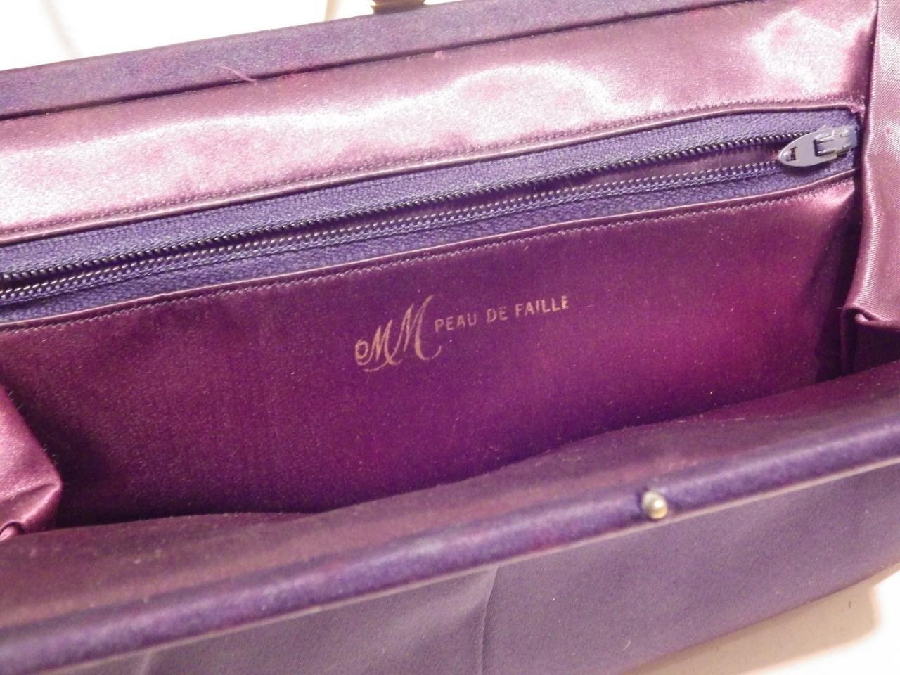 Vintage 50s purse bag MM Morris Moskowitz pink straw vintage