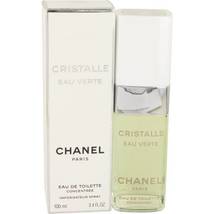 Chanel Cristalle Eau Verte Concentree Perfume 3.4 Oz Eau De Toilette Spray image 2