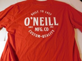 O&#39;Neill Homme Manche Courte T Shirt Rouge M Coupe Moderne Qualité Contrô... - £16.59 GBP