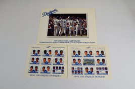 Los Angeles Dodgers 1991 Team Photo Commemorative Stamp Collection Baseball MLB - $27.08