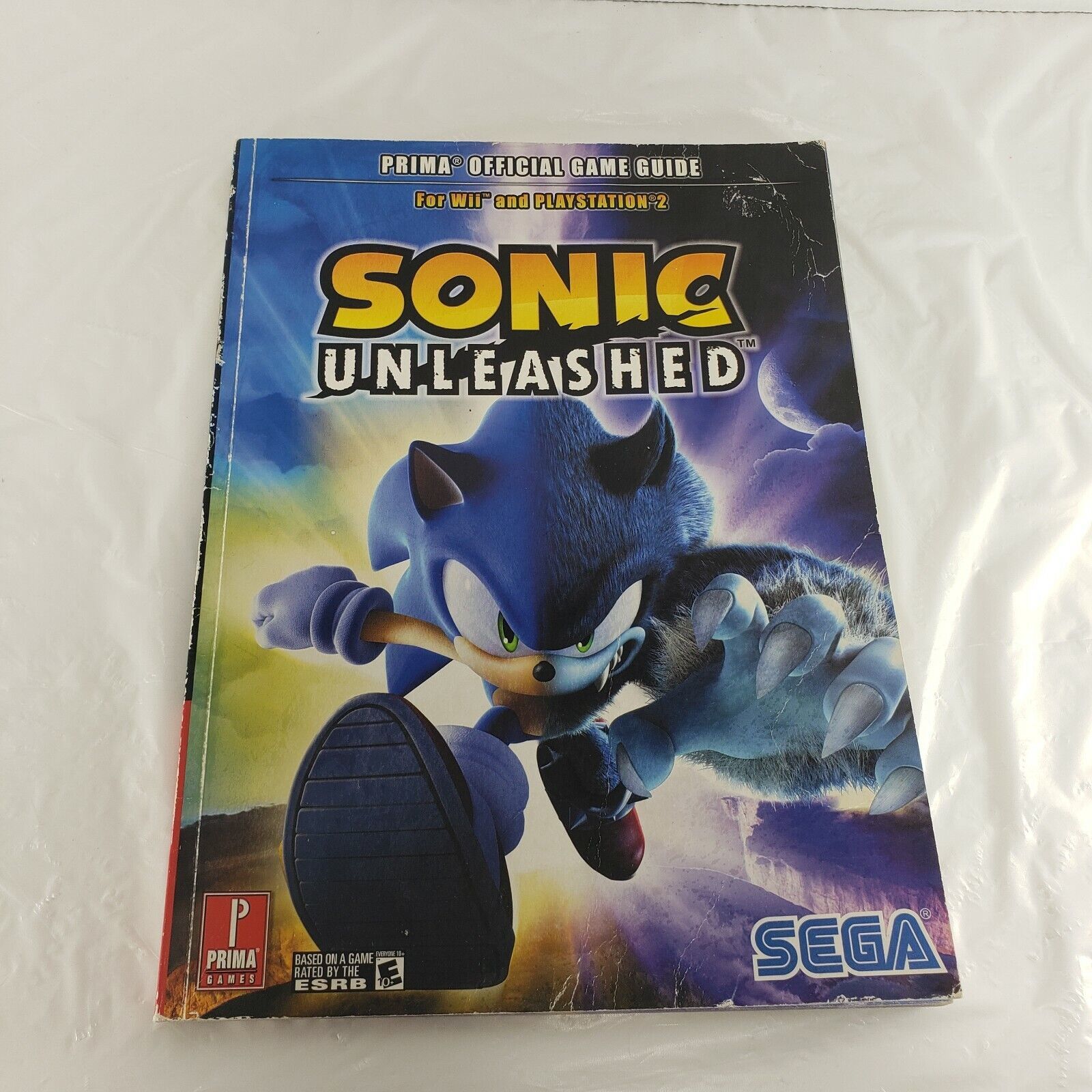 Primary image for Prima Official Game Guide - SONIC UNLEASHED (Wii/PS2) Nintendo Playstation Sega