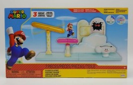 Super Mario Cloud Playset Includes 2.5" Mario Figure Jakks Pacific Nintendo NIB - $24.92