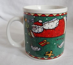 Christmas Santa Claus Angels 16 oz Coffee Mug Cup  - $1.99