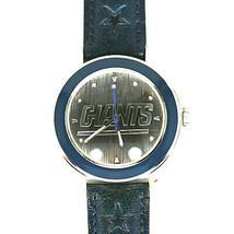 New York Giants NFL, Fossil Unworn Silver Tone Case, Blue Insert Mans Watch! $79 - $78.85