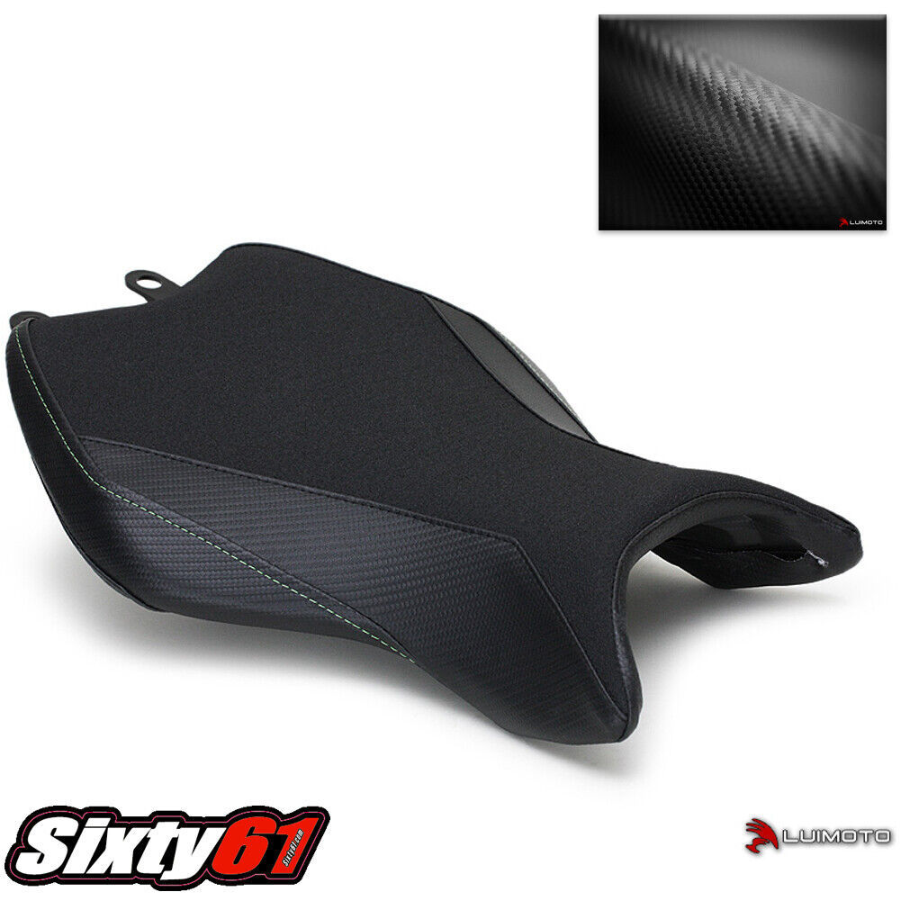 Kawasaki H2 Seat Cover 2015-2020 2021 2022 2023 Luimoto Black Carbon ...