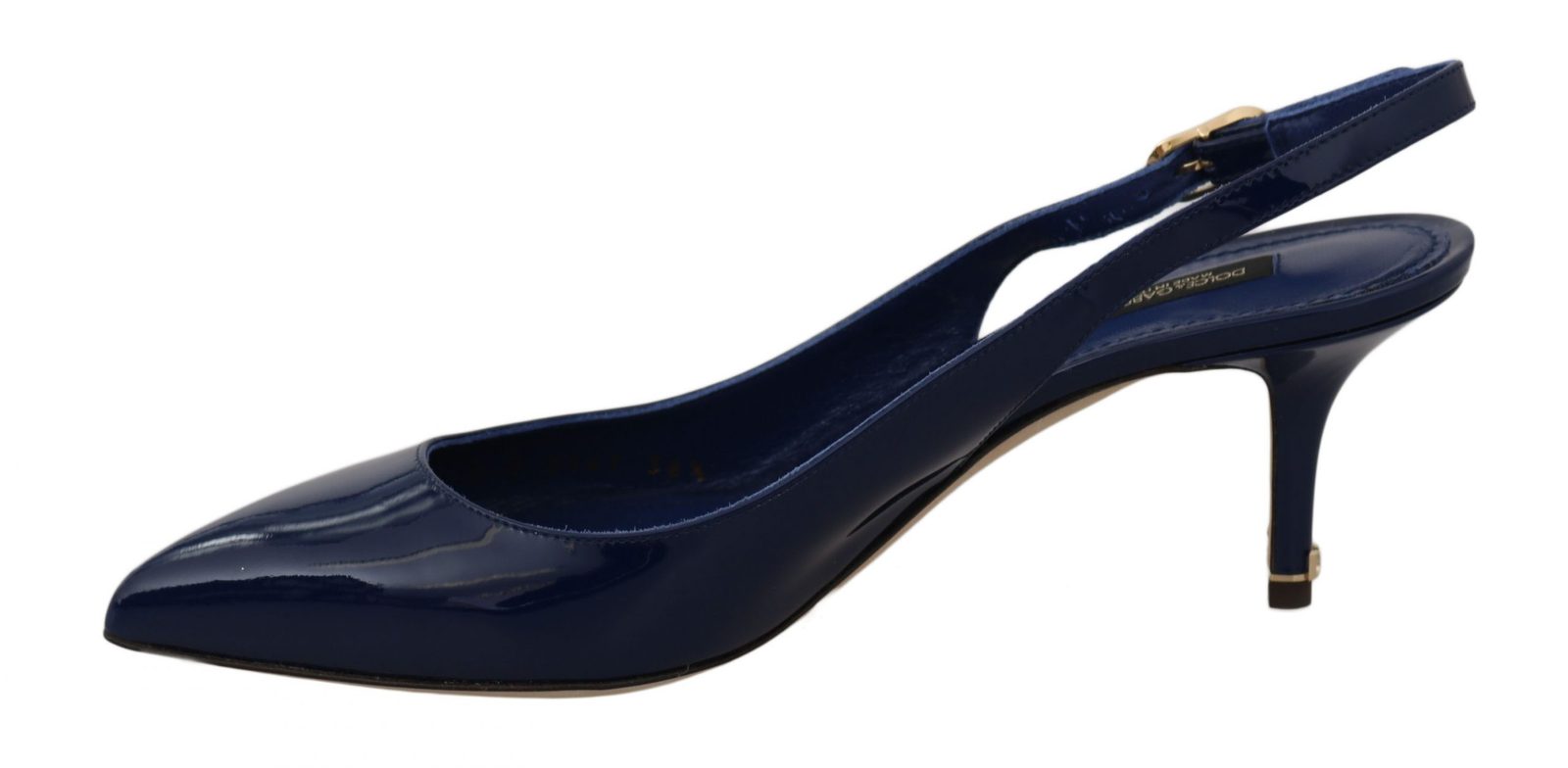blue slingbacks