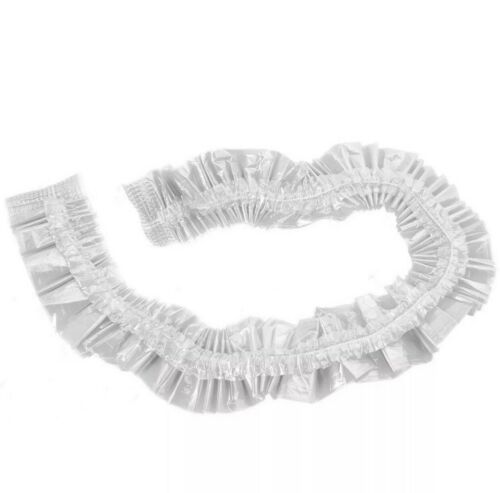 50pc Spa Chair Disposable Liners Covers for Pedicure Tubs Clear Medium Size