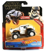 1 Star Wars Stormtrooper All Terrain Hot Wheel Character Car Die Cast Suspension
