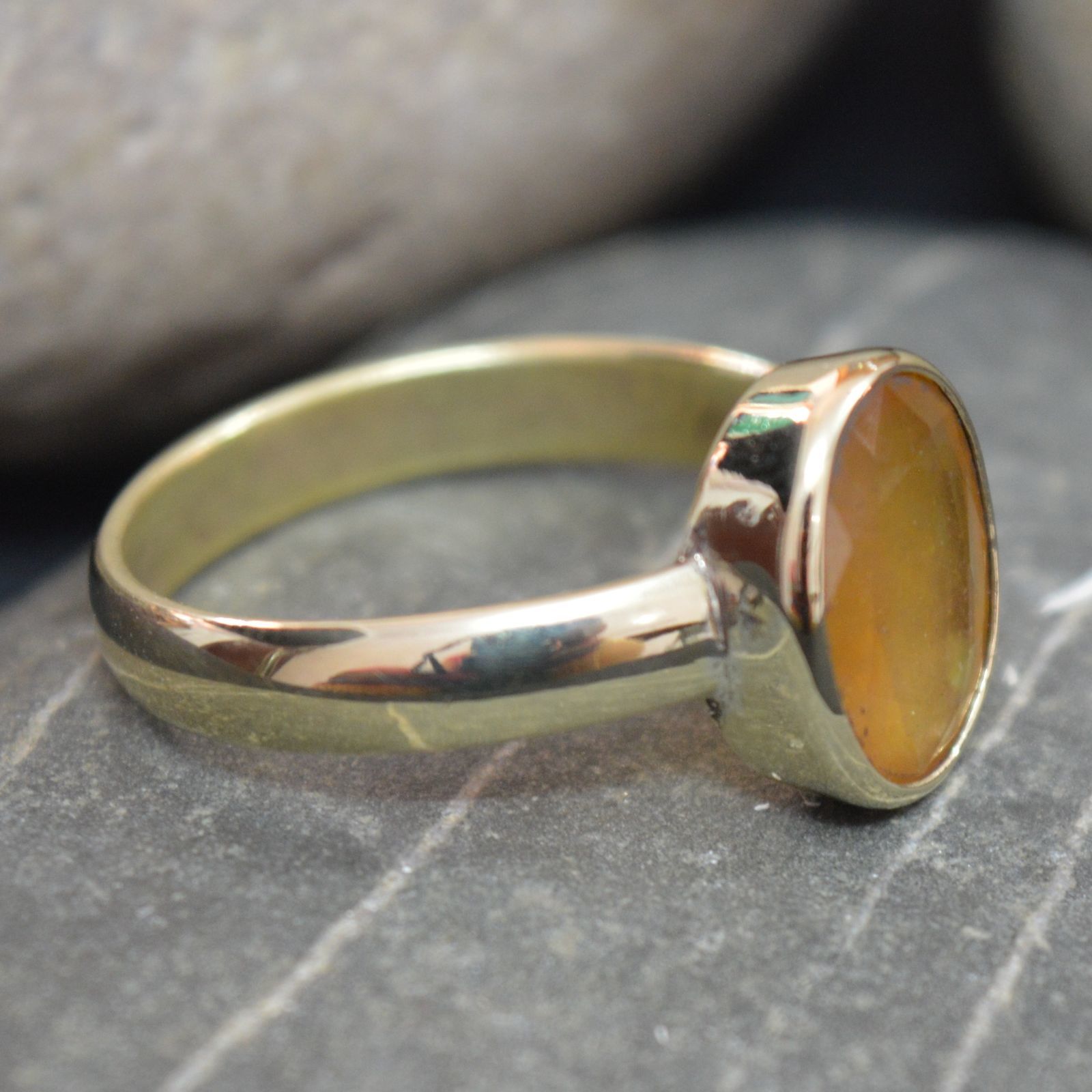 yellow sapphire ring for women yellow sapphire ring for women